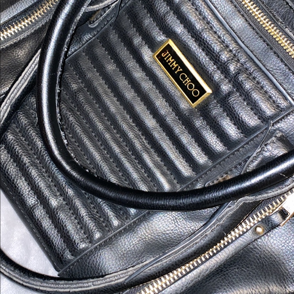 JIMMY CHOO BLACK PURSE